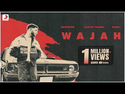 Poster  Wajah Lyrics – Harnoor 