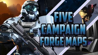 Five HUGE Campaign Forge Maps You MUST Play! | Halo Infinite Spotlight