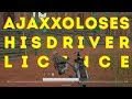 Ajaxxo Loses His Driving Licence