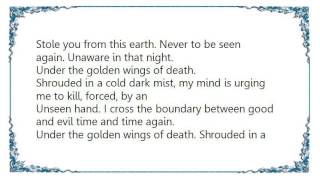 God Dethroned - Under the Golden Wings of Death Lyrics
