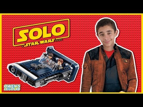 LEGO Star Wars Han Solo Landspeeder #75209 Speed Build & Review