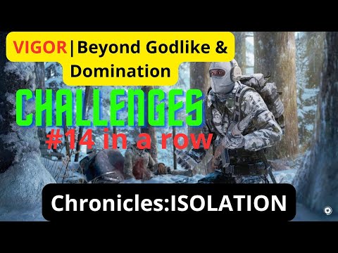 VIGOR | Beyond Godlike & Domination - Challenges - 14 kills in a row