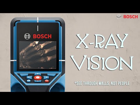 BOSCH New D-Tect 200 Radar for Concrete, Walls, Metal and Other Materials