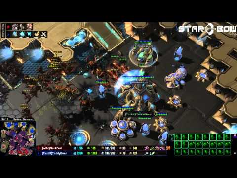 TeddyBear (p) Vs Buckfast (z) - Starbow game