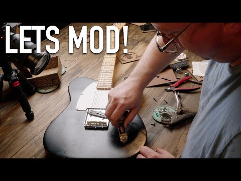 The Telecaster has become the Esquire! Using Emerson Eldred Mod Controls