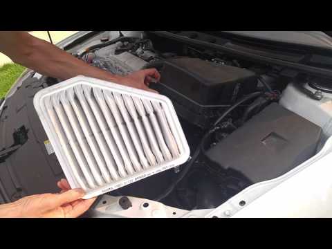 Scion TC (2011-2016): Engine Air Filter Replacement.