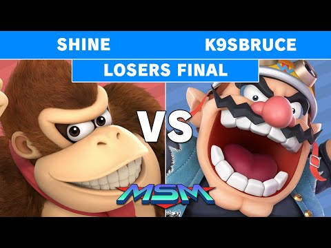 MSM 186 - Mazer | ShiNe (Donkey Kong) vs PA | K9SBruce (Wario) Losers Final - Smash Ultimate