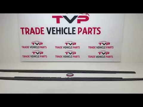 Fits BMW 5 Series G30 G31 F90 M5 2017- Side Skirt Extension Blades Carbon Look video