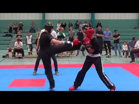 Kickboxen: Max Kern - Devin Cole (Landesmeisterschaft WAKO - BaWü #1)