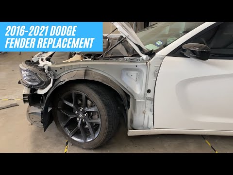 2015-2022 Dodge Charger Fender Replacement tutorial | ReveMoto