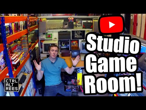 , title : 'TINY Game Room / YouTube Studio Tour (2.3m x 2.9m / 7'6 x 9'6) - 2021 Update!'
