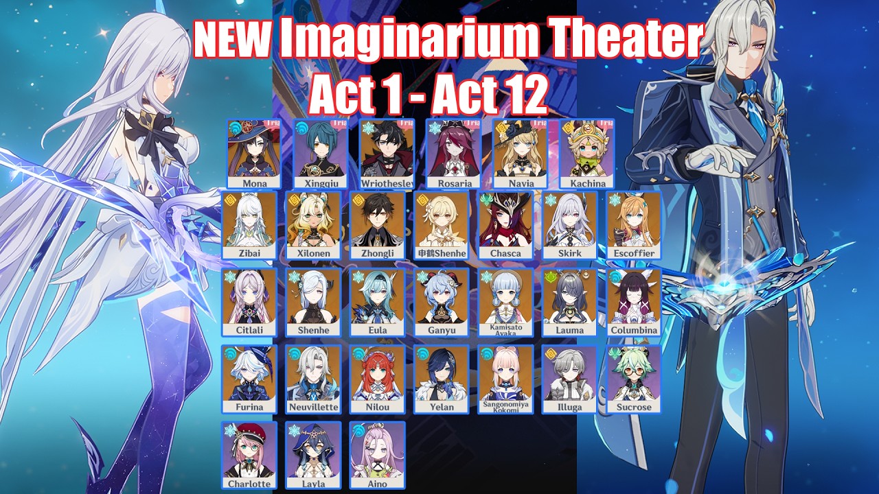 New Imaginarium Theater Act 1 - Act 12 | 6.4 | Genshin Impact