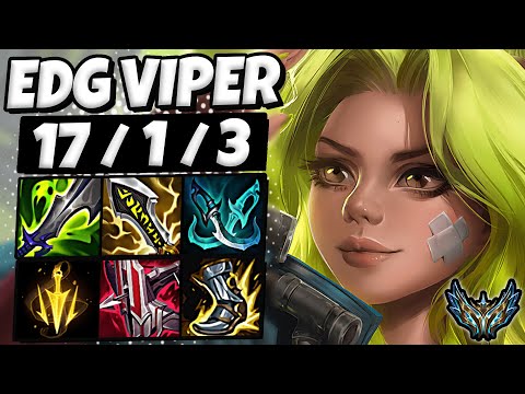 Zeri vs Varus ADC [ EDG Viper ] Patch 12.16 Korea Challenger ✅