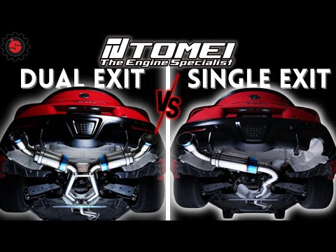 WHICH TOMEI EXHAUST IS BEST? A90 Supra l Speed Industry