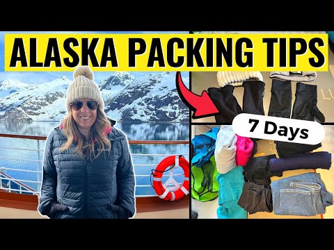 How to Pack for an Alaska Cruise and AVOID Overpacking
