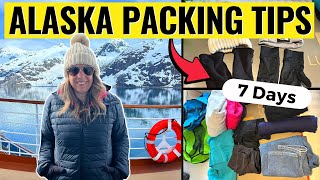 How to Pack for an Alaska Cruise and AVOID Overpacking