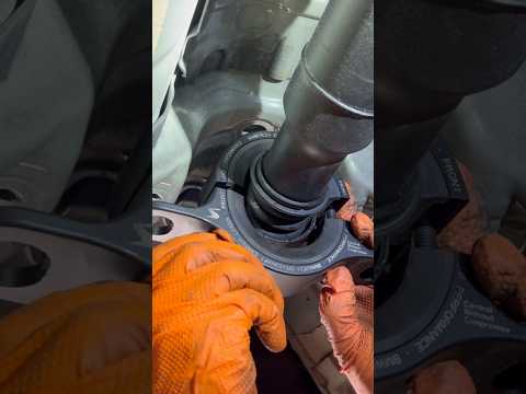UPGRADING DRIVESHAFT GUIBO AND CENTER SUPPORT BEARING CARRIER ON MY 440i BMW