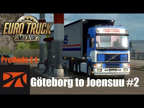 ETS2 + ProMods v2.1 - Göteborg to Joensuu #2