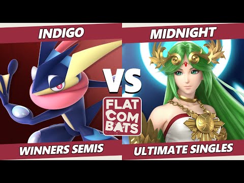 Flat Combats 5 Winners Semis - Midnight (Palutena) Vs. Indigo (Greninja) SSBU Smash Ultimate