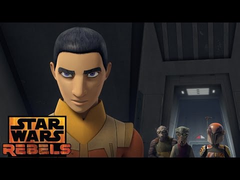 Ezra's demonstration | Star Wars Rebels | Disney XD