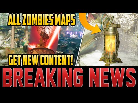 ALL ZOMBIES MAPS GET NEW DLC CONTENT - MORE MAPS AND GAME MODE! (Cold War Zombies)