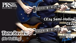 Video thumbnail for PRS CE24 VS CE24 Semi Hollow Review (No Talking) by Music Force Official