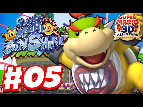 Super Mario Sunshine - Walkthrough Part 5 - Pinna Park (Super Mario 3D All Stars)