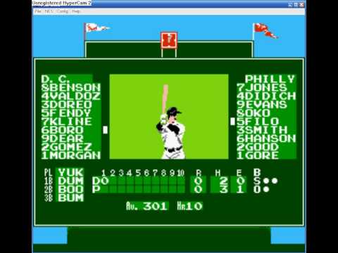 bases loaded nes review