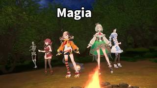 【Cecilia Immergreen・Gigi Murin・兎田ぺこら・宝鐘マリン】 Magia  【ホロライブ 3D LIVE 切り抜き】
