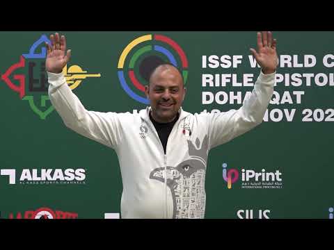 Awarding Ceremony - Trap Men - 2023 Doha (QAT) - ISSF World Cup Final