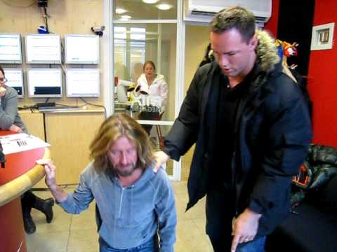 Martin Lidberg tränar med Anders Timell