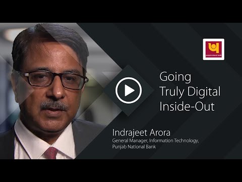 Punjab National Bank - Customer Success Story (Indrajeet Arora - General Manager and Innovation Head)