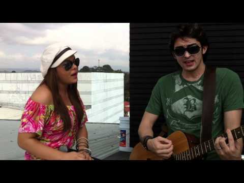 Ivan Barrios y Margarita Henriquez ensayan antes de presentarse en Tu Mañana