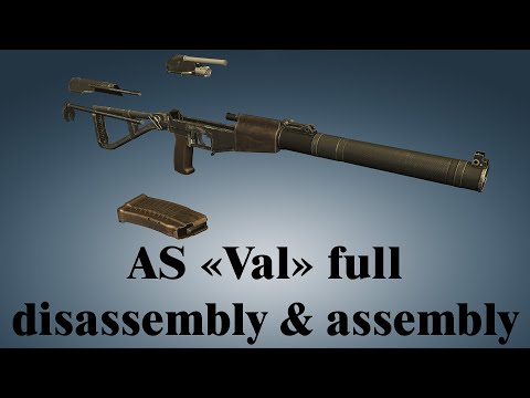 AS «Val»: full disassembly & assembly | World of Guns