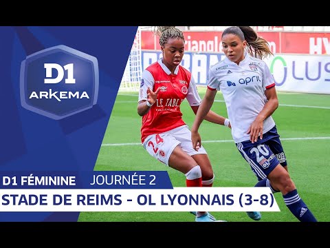 J2 : Stade de Reims - Olympique Lyonnais (3-8) / D1 Arkema
