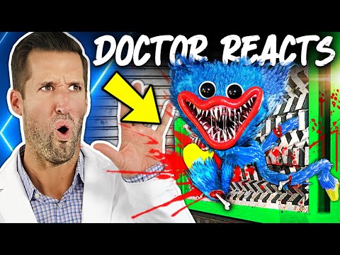 ER Doctor REACTS to Scariest Poppy Playtime Injuries