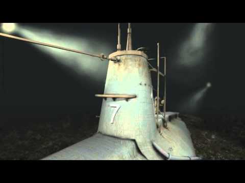 HMS A7 Submarine Fly Through