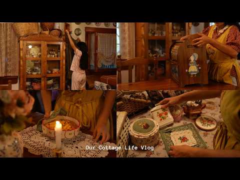 Creating My Dream Grandma Cottage Kitchen 🕯️🧺🪡 | Cozy Cottagecore Decor