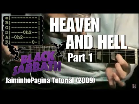 "Heaven And Hell" Guitar Lesson (Black Sabbath) | 2010 Video | Part 1