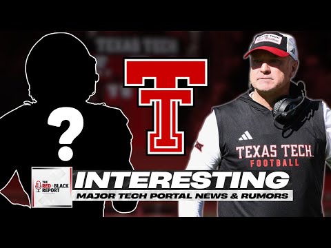 MAJOR Texas Tech Football Portal Update: Red Raiders Showing Interest In Star Transfer WR?!