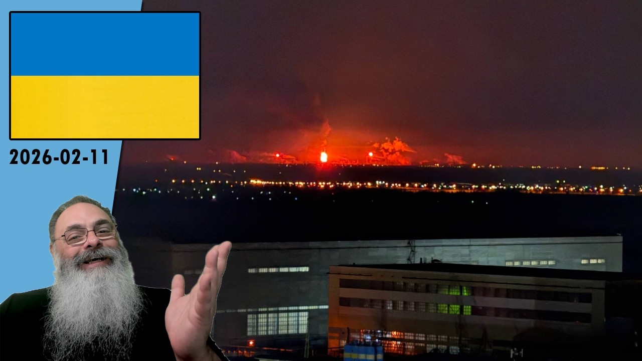 #Ucrânia 2026-02-11: UCRÂNIA volta a ATINGIR REFINARIAS RUSSAS e REFINARIA de VOLGOGRADO pega FOGO