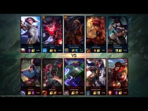 Tryndamere Jungle S5. First Ranked PENTA kill