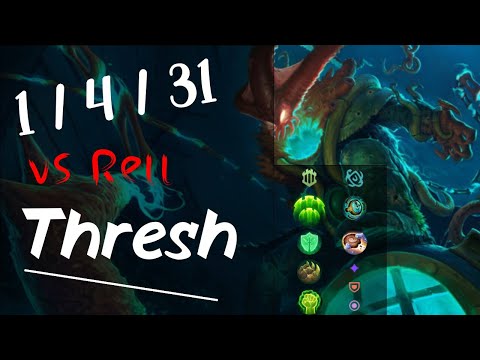 Thresh Support vs Rell - Challenger Replay KR