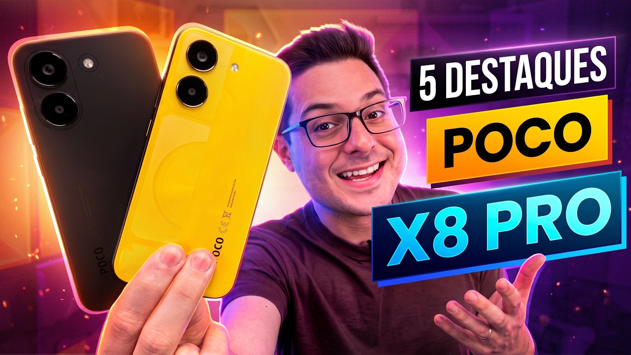 POCO X8 Pro: 5 COISAS que fazem ele ser DIFERENTE!