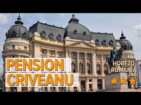 Pension Criveanu hotel review | Hotels in Horezu | Romanian Hotels