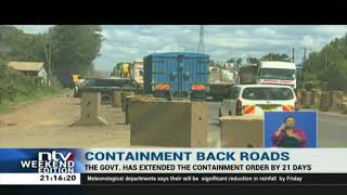 Hundreds recklessly defying containment order by crossing through alternative back roads