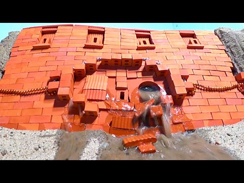 Beautiful Mini Dam Emergency Water Discharge And Failure