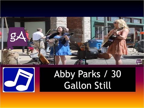 Abby Parks And 30 Gallon Still at the Noble Street Festival
