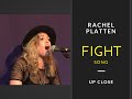 Rachel Platten - Fight Song (Up Close) 