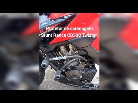 Protetor de Carenagem da CB 300 Twister #moto #protetor de carenagem#